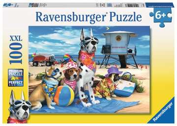 No Dogs on the Beach Puzzle - 100 piece No Dogs on the Beach Puzzle - 100 piece