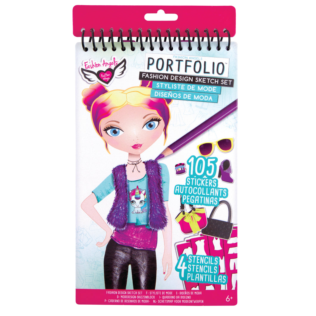 Fashion Design Compact Sketch Portfolio