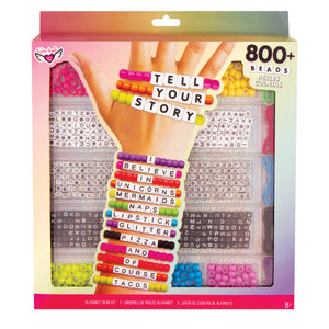 Tell Your Story Alphabet Bead Case