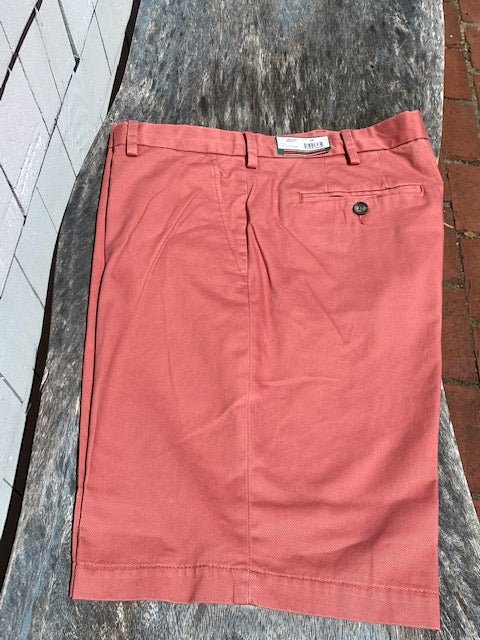 Brickred Shorts- Plain Front